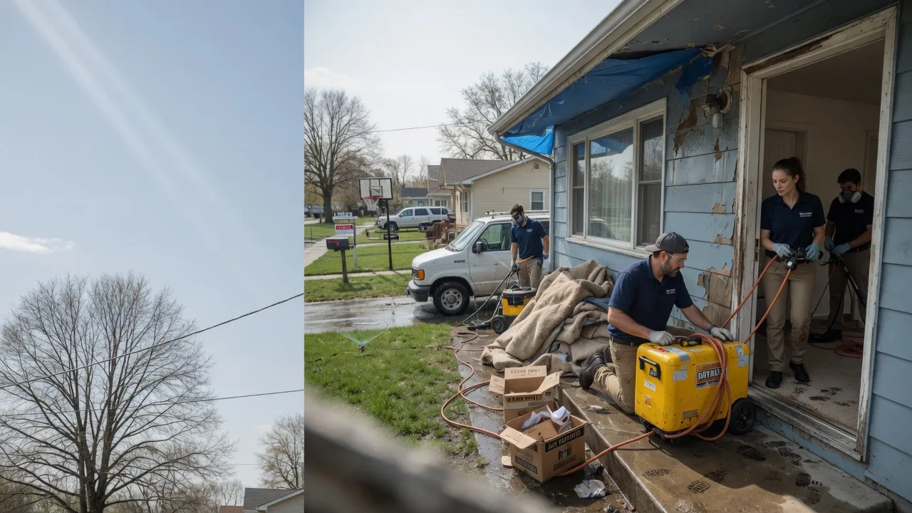 Basement Flood Cleanup in Hanford, CA near me